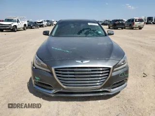 2018 Genesis G80 3.8L with VIN KMHGN4JE1JU216608, listed as a Copart auction lot 69066284 with 65,386 mi miles and Clean Title. Bid and sale history available at carsss.com. Image 5.