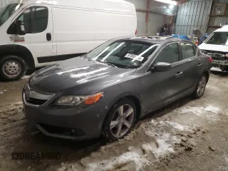 2014 Acura ILX Tech Pkg with VIN 19VDE1F77EE000064, listed as a Copart auction lot 87895465 with 127,609 mi miles and Salvage Title. Bid and sale history available at carsss.com. Image 1.