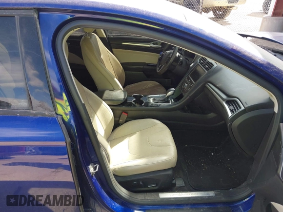 2015 Ford Fusion Titanium with VIN 3FA6P0K99FR283529, listed as a IAAI auction lot 41838984 with 1 mi miles. Bid and sale history available at carsss.com. Image 5.
