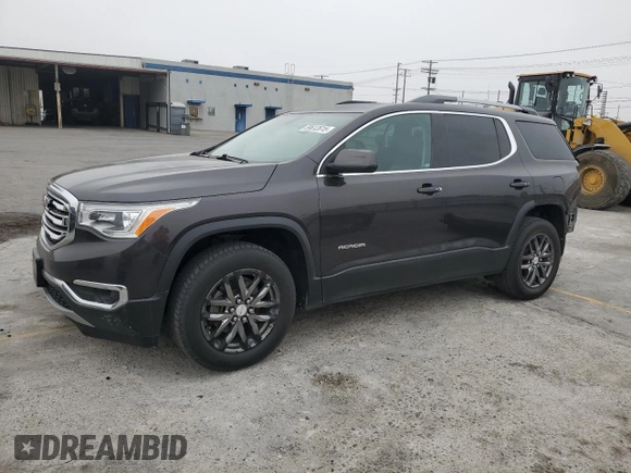 2017 GMC Acadia SLT with VIN 1GKKNULS3HZ230691, listed as a Copart auction lot 59612615 with 143,394 mi miles and Salvage title. Bid and sale history available at DreamBid. Image 1.