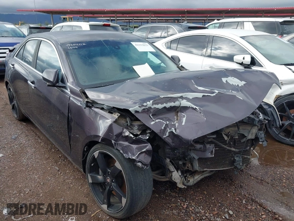 2014 Cadillac ATS Standard RWD with VIN 1G6AA5RX9E0101644, listed as a IAAI auction lot 42333033 with Not provided miles and . Bid and sale history available at DreamBid. Image 1.