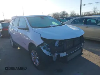 2021 Chevrolet Equinox LT z VIN 3GNAXUEV8MS174951, wystawiony jako IAAI lot #41847493 z przebiegiem 58 049 mil mil oraz . Historia ofert i sprzedaży dostępna na DreamBid. Obrazek 1.