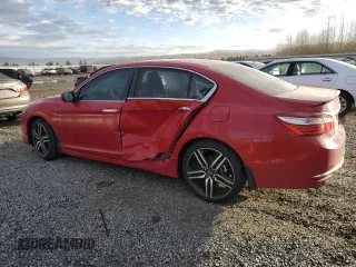 2016 Honda Accord Sport z VIN 1HGCR2F57GA096815, wystawiony jako Copart lot #47141755 z przebiegiem 105 509 mil mil oraz Szkoda całkowita • Salvage title. Historia ofert i sprzedaży dostępna na DreamBid. Obrazek 2.