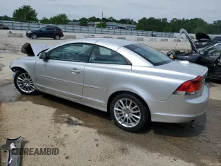 2009 Volvo C70 with VIN YV1MC672X9J072330, listed as a Copart auction lot 57276915 with 79,944 mi miles and Non repairable. Bid and sale history available at DreamBid. Image 2.
