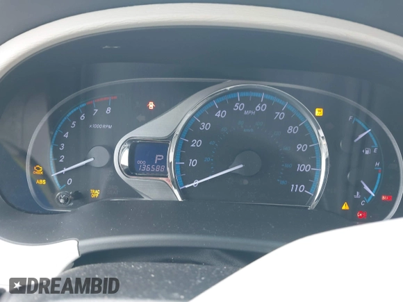 2012 Toyota Sienna XLE AAS with VIN 5TDYK3DC2CS205856, listed as a IAAI auction lot 42230009 with 136,588 mi miles and . Bid and sale history available at DreamBid. Image 7.