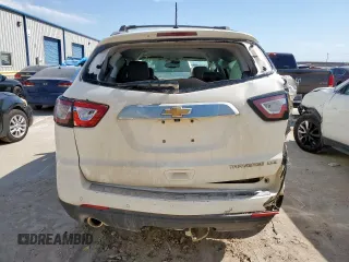 2014 Chevrolet Traverse LTZ with VIN 1GNKRJKD3EJ329725, listed as a Copart auction lot 53272755 with 221,219 mi miles and Salvage Title. Bid and sale history available at DreamBid. Image 6.