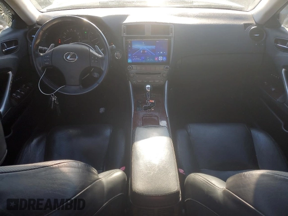 2006 Lexus IS 250 with VIN JTHCK262962006449, listed as a Copart auction lot 41628325 with 193,645 mi miles and Salvage Title. Bid and sale history available at DreamBid. Image 8.