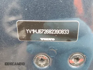 2008 Volvo V50 R-Design с VIN YV1MJ672682390833, выставлен на аукционе Copart как лот 72750754 с пробегом 105 330 миль миль и Списание • Salvage title. История ставок и продаж доступна на DreamBid. Изображение 12.
