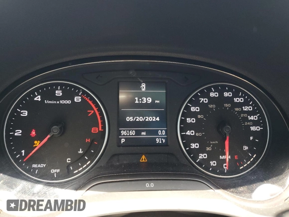 2016 Audi A3 1.8T Premium with VIN WAUA7GFF1G1042151, listed as a Copart auction lot 55605054 with 96,160 mi miles and Salvage Title. Bid and sale history available at carsss.com. Image 9.