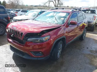 2020 Jeep Cherokee Altitude with VIN 1C4PJLLB3LD615567, listed as a IAAI auction lot 41716186 with 192,523 mi miles and . Bid and sale history available at carsss.com. Image 18.