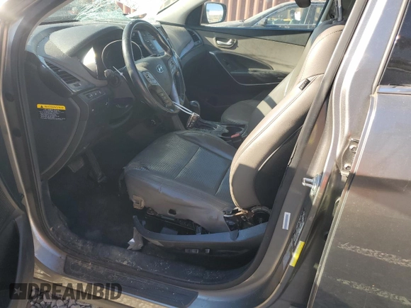 2014 Hyundai Santa Fe Sport with VIN 5XYZU3LB8EG182963, listed as a Copart auction lot 46227995 with 113,984 mi miles and Salvage Title. Bid and sale history available at carsss.com. Image 7.