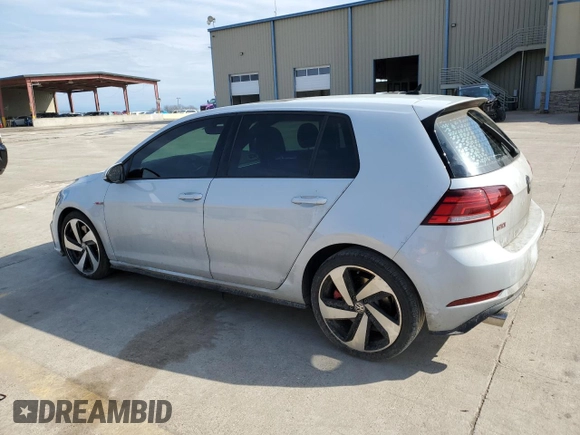 2020 Volkswagen Golf GTI S with VIN 3VW6T7AU7LM016562, listed as a Copart auction lot 50216325 with 63,216 mi miles and Salvage Title. Bid and sale history available at carsss.com. Image 2.