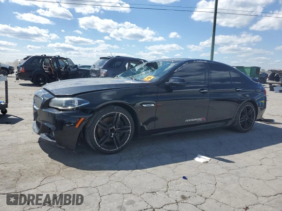 2016 BMW 5 Series 550i with VIN WBAKN9C5XGD961730, listed as a Copart auction lot 58426485 with 156,154 mi miles and Clean title. Bid and sale history available at DreamBid. Image 1.
