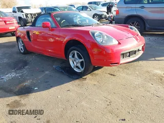 2002 Toyota MR2 z VIN JTDFR320520044254, wystawiony jako IAAI lot #41017194 z przebiegiem 102 288 mil mil oraz . Historia ofert i sprzedaży dostępna na DreamBid. Obrazek 1.