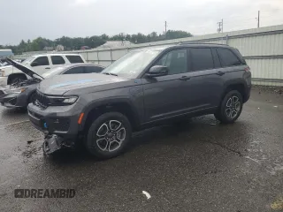 2022 Jeep Grand Cherokee Trailhawk with VIN 1C4RJYC65N8756709, listed as a Copart auction lot 62712115 with 16,978 mi miles and Salvage title. Bid and sale history available at DreamBid. Image 1.