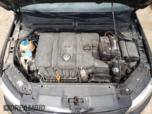2011 Volkswagen Jetta SE with VIN 3VWDX7AJ6BM395554, listed as a Copart auction lot 57397585 with 139,857 mi miles and Salvage title. Bid and sale history available at DreamBid. Image 11.
