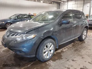2014 Nissan Murano S with VIN JN8AZ1MW2EW514200, listed as a IAAI auction lot 41537457 with 132,165 mi miles. Bid and sale history available at carsss.com. Image 2.