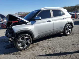 2021 Hyundai Venue SEL with VIN KMHRC8A36MU122281, listed as a Copart auction lot 41477825 with 9,841 mi miles and Salvage Title. Bid and sale history available at carsss.com. Image 1.