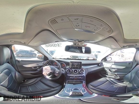 2016 Mercedes-Benz C 300 with VIN 55SWF4JB8GU175526, listed as a Copart auction lot 61534545 with 90,277 mi miles and Salvage title. Bid and sale history available at DreamBid. Image 15.
