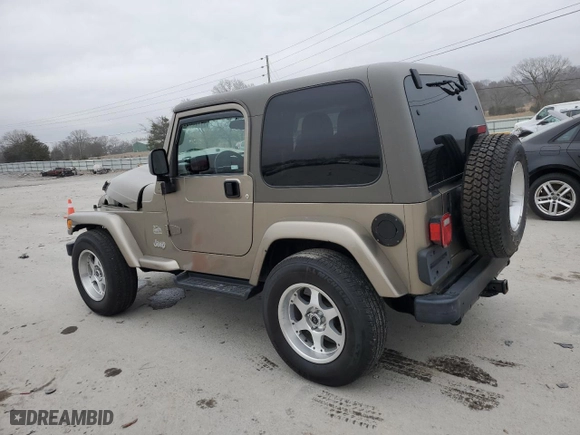 2004 Jeep Wrangler Sahara with VIN 1J4FA59S74P708844, listed as a Copart auction lot 44199865 with 109,567 mi miles and Clean Title. Bid and sale history available at carsss.com. Image 2.