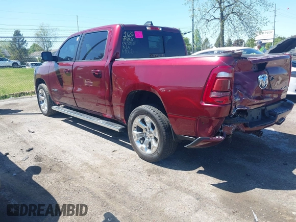 2019 Ram 1500 Big Horn с VIN 1C6SRFFT1KN726854, выставлен на аукционе IAAI как лот 42240401 с пробегом 82 545 миль миль и . История ставок и продаж доступна на DreamBid. Изображение 3.