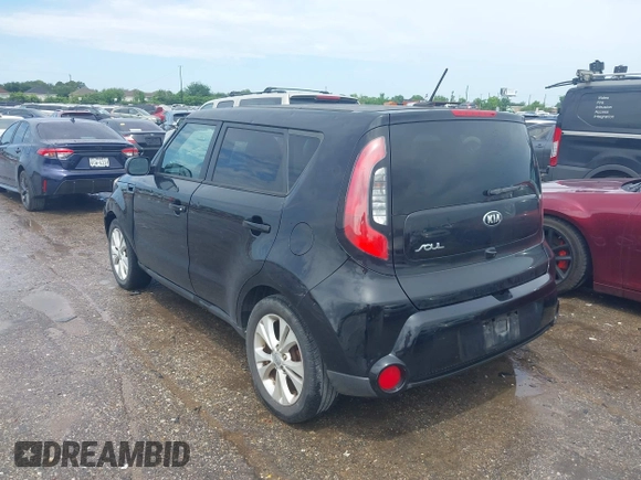 2016 Kia Soul + with VIN KNDJP3A57G7332255, listed as a IAAI auction lot 42111301 with 138,115 mi miles. Bid and sale history available at carsss.com. Image 3.