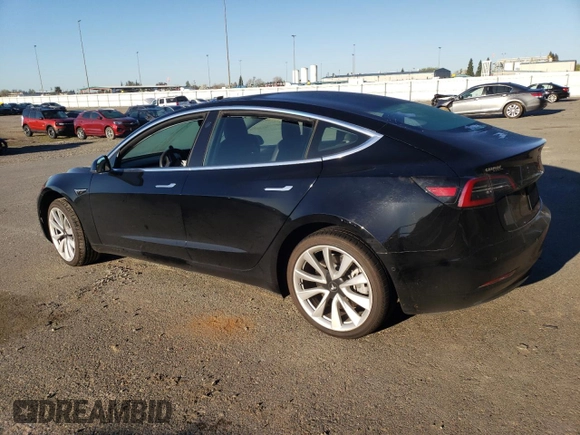 2019 Tesla Model 3 Mid Range with VIN 5YJ3E1EA6KF436152, listed as a Copart auction lot 50399265 with 62,676 mi miles and Salvage Title. Bid and sale history available at DreamBid. Image 2.