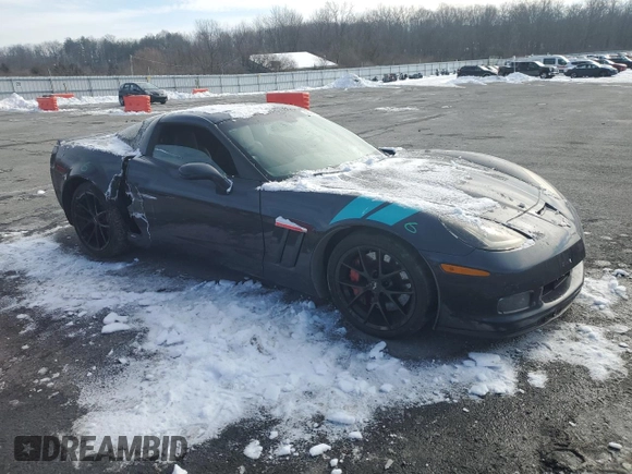2013 Chevrolet Corvette Grand Sport 3LT with VIN 1G1YW2DWXD5101091, listed as a Copart auction lot 42223795 with 123,710 mi miles and Salvage title. Bid and sale history available at DreamBid. Image 4.