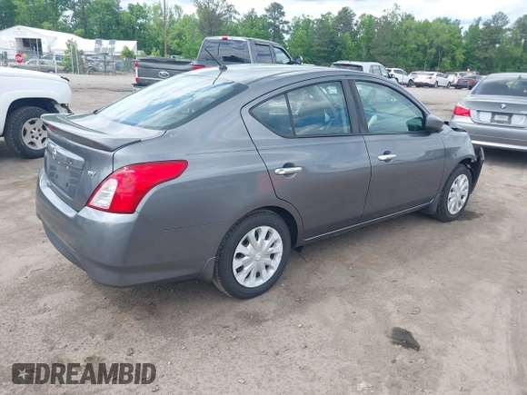 2019 Nissan Versa SV with VIN 3N1CN7AP0KL830165, listed as a IAAI auction lot 42202888 with 118,260 mi miles and . Bid and sale history available at DreamBid. Image 4.