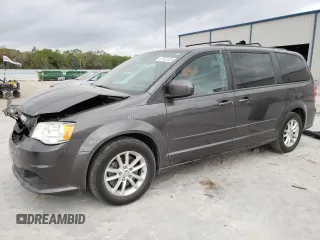 2016 Dodge Grand Caravan SXT with VIN 2C4RDGCGXGR318723, listed as a Copart auction lot 47752125 with 140,398 mi miles and Salvage Title. Bid and sale history available at carsss.com. Image 1.