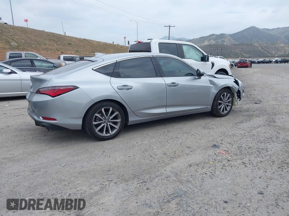 2024 Acura Integra with VIN 19UDE4H23RA027105, listed as a IAAI auction lot 42195084 with 12,419 mi miles and . Bid and sale history available at DreamBid. Image 14.