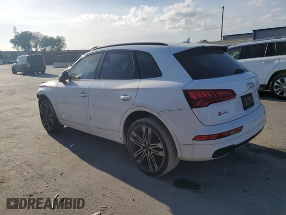 2019 Audi SQ5 Premium Plus z VIN WA1B4AFY0K2108166, wystawiony jako Copart lot #50959135 z przebiegiem 47 938 mil mil oraz Czysty tytuł • Clean title. Historia ofert i sprzedaży dostępna na DreamBid. Obrazek 2.