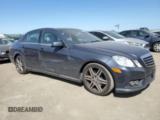 2010 Mercedes-Benz E 350 Luxury with VIN WDDHF5GB9AA059815, listed as a Copart auction lot 52856415 with 163,774 mi miles and Salvage Title. Bid and sale history available at carsss.com. Image 4.
