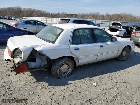 2002 Mercury Grand Marquis LS Premium with VIN 2MEFM75W02X649465, listed as a Copart auction lot 43841335 with 78,865 mi miles and Salvage Title. Bid and sale history available at carsss.com. Image 3.