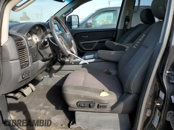 2015 Nissan Titan Pro-4X with VIN 1N6BA0EC9FN507495, listed as a Copart auction lot 49336715 with 95,749 mi miles and Clean title. Bid and sale history available at DreamBid. Image 7.