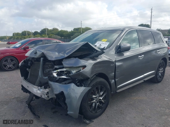 2015 Infiniti QX60 with VIN 5N1AL0MN1FC500592, listed as a IAAI auction lot 41719420 with 189,245 mi miles. Bid and sale history available at carsss.com. Image 18.