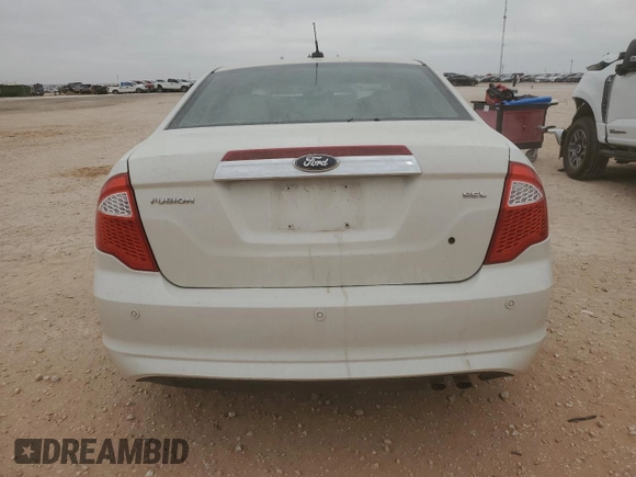 2012 Ford Fusion SEL with VIN 3FAHP0JA8CR292397, listed as a Copart auction lot 48770735 with 166,832 mi miles and Salvage Title. Bid and sale history available at carsss.com. Image 6.