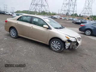 2013 Toyota Corolla L with VIN 2T1BU4EE8DC018511, listed as a IAAI auction lot 42174227 with 158,939 mi miles. Bid and sale history available at carsss.com. Image 1.