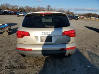2007 Audi Q7 Premium with VIN WA1BY74L27D070708, listed as a Copart auction lot 44191455 with 151,303 mi miles and Salvage Title. Bid and sale history available at carsss.com. Image 6.
