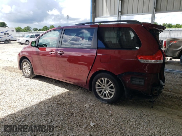 2011 Toyota Sienna XLE AAS with VIN 5TDYK3DC4BS095486, listed as a Copart auction lot 60629475 with 232,462 mi miles and Salvage title. Bid and sale history available at DreamBid. Image 2.