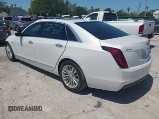 2018 Cadillac CT6 RWD with VIN 1G6KA5RX1JU130966, listed as a IAAI auction lot 41988848 with 50,453 mi miles and . Bid and sale history available at DreamBid. Image 3.