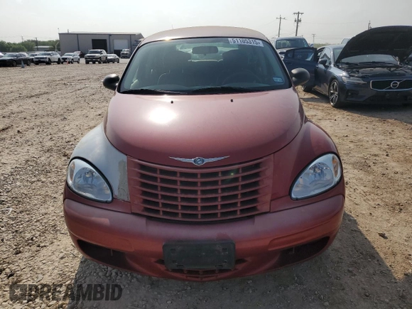 2005 Chrysler PT Cruiser z VIN 3C4FY48B55T633426, wystawiony jako Copart lot #51105315 z przebiegiem 210 560 mil mil oraz Szkoda całkowita • Salvage title. Historia ofert i sprzedaży dostępna na DreamBid. Obrazek 5.