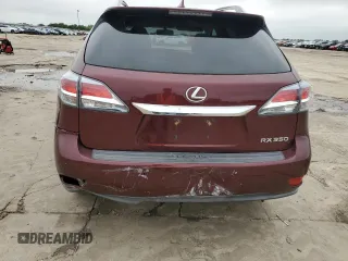 2014 Lexus RX 350 with VIN JTJZK1BA8E2418893, listed as a Copart auction lot 55275925 with 103,162 mi miles and Salvage Title. Bid and sale history available at DreamBid. Image 6.