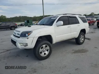 2004 Toyota 4Runner SR5 with VIN JTEBT14R348010703, listed as a Copart auction lot 53532645 with 195,646 mi miles and Clean Title. Bid and sale history available at DreamBid. Image 1.