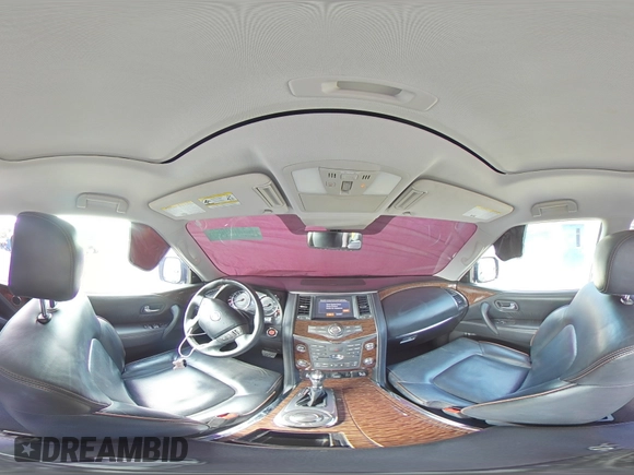 2018 Nissan Armada SL with VIN JN8AY2ND2JX000079, listed as a Copart auction lot 54400655 with 122,115 mi miles and Salvage Title. Bid and sale history available at DreamBid. Image 16.