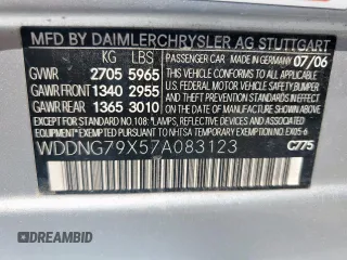 2007 Mercedes-Benz S с VIN WDDNG79X57A083123, выставлен на аукционе Copart как лот 56054735 с пробегом 147 709 миль миль и Чистый • Clean title. История ставок и продаж доступна на DreamBid. Изображение 12.