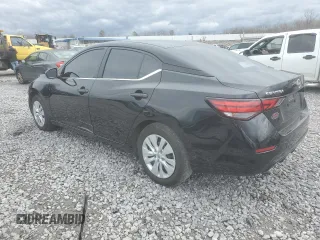 2025 Nissan Sentra S with VIN 3N1AB8BV5SY231252, listed as a Copart auction lot 47863445 with 7,665 mi miles and Salvage Title. Bid and sale history available at DreamBid. Image 2.