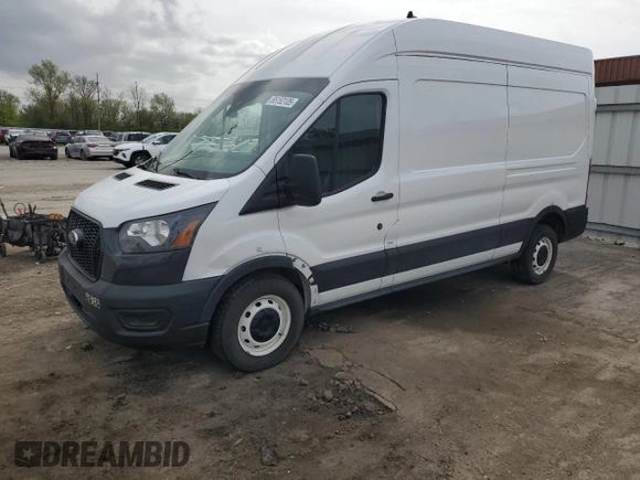 2021 Ford Transit Cargo z VIN 1FTBR1X84MKA46389, wystawiony jako Copart lot #58608695 z przebiegiem 72 951 mil mil oraz Szkody całkowita. Historia ofert i sprzedaży dostępna na DreamBid. Obrazek 1.