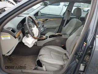 2007 Mercedes-Benz E-Class 3.5L with VIN WDBUF56X37B067478, listed as a Copart auction lot 47655875 with 0 mi miles and Salvage Title. Bid and sale history available at carsss.com. Image 7.