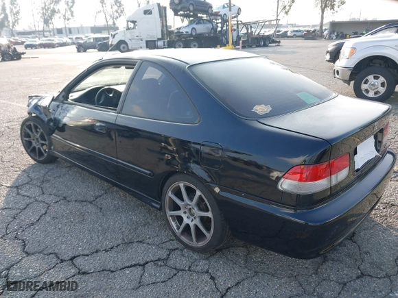 2000 Honda Civic EX with VIN 1HGEJ8145YL034708, listed as a IAAI auction lot 41439528 with 356,246 mi miles. Bid and sale history available at carsss.com. Image 3.